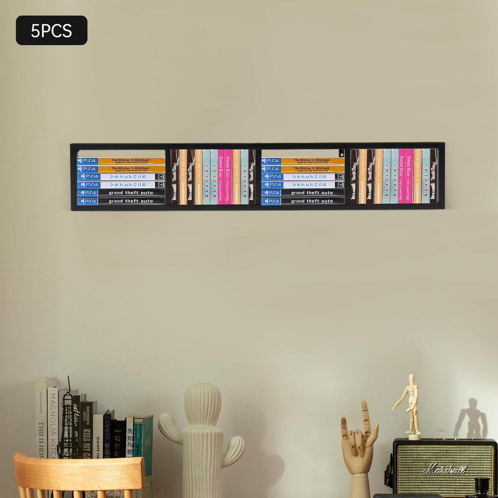 Wall Mount 34 Inch Media Storage Rack P217