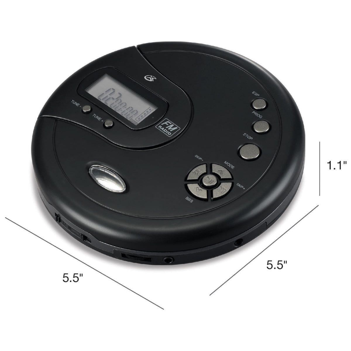 Portable CD Player with FM Radio M546