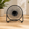 9 Inch Black Metal High Velocity Floor & Wall Mount Fan Y214186
