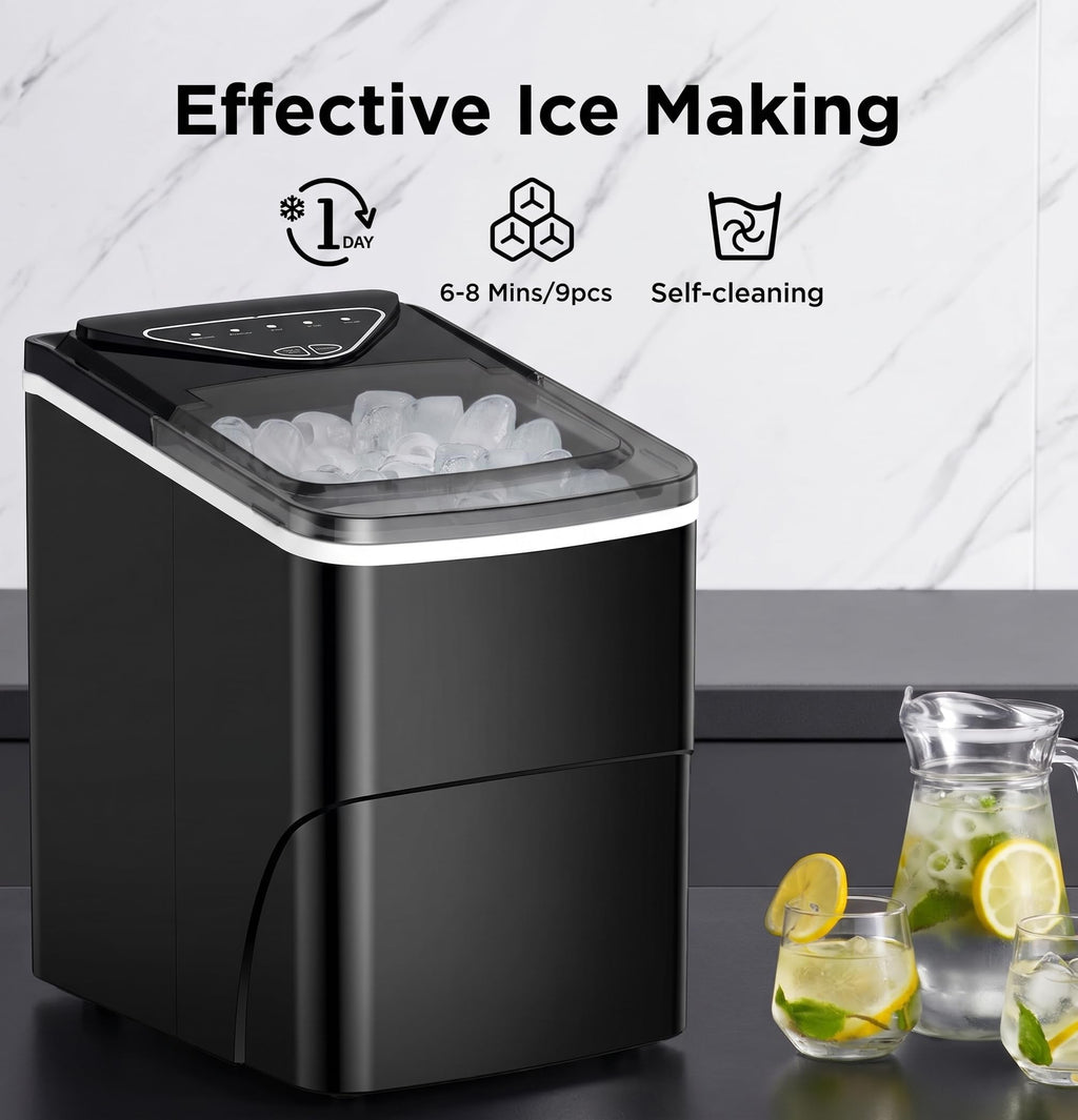 Countertop Ice Maker with 2 Ice Sizes Q50731