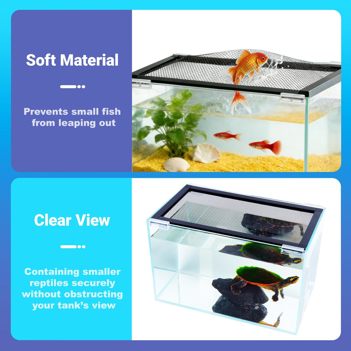 Adjustable Mesh Aquarium Lid S502271
