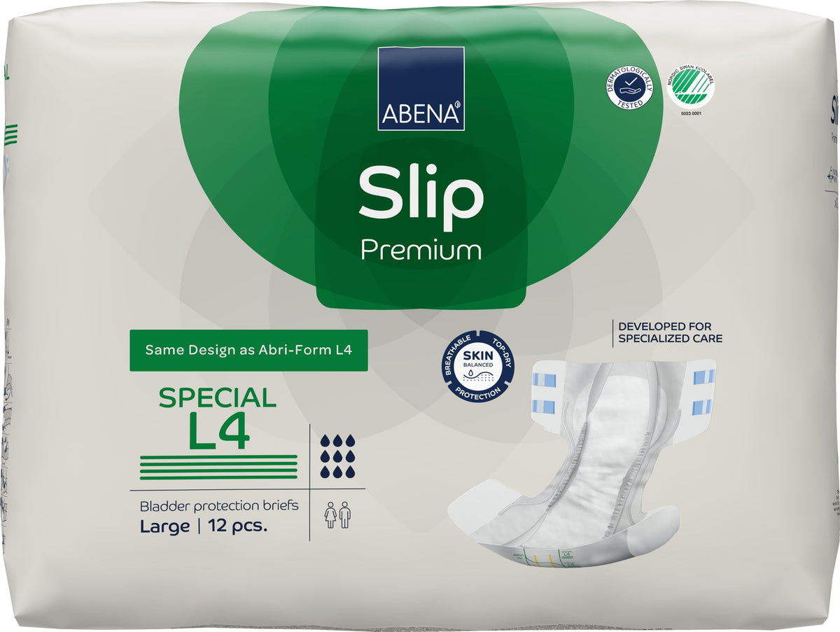 Adult Diapers, Heavy Absorbency, Large, 12 Count O7855