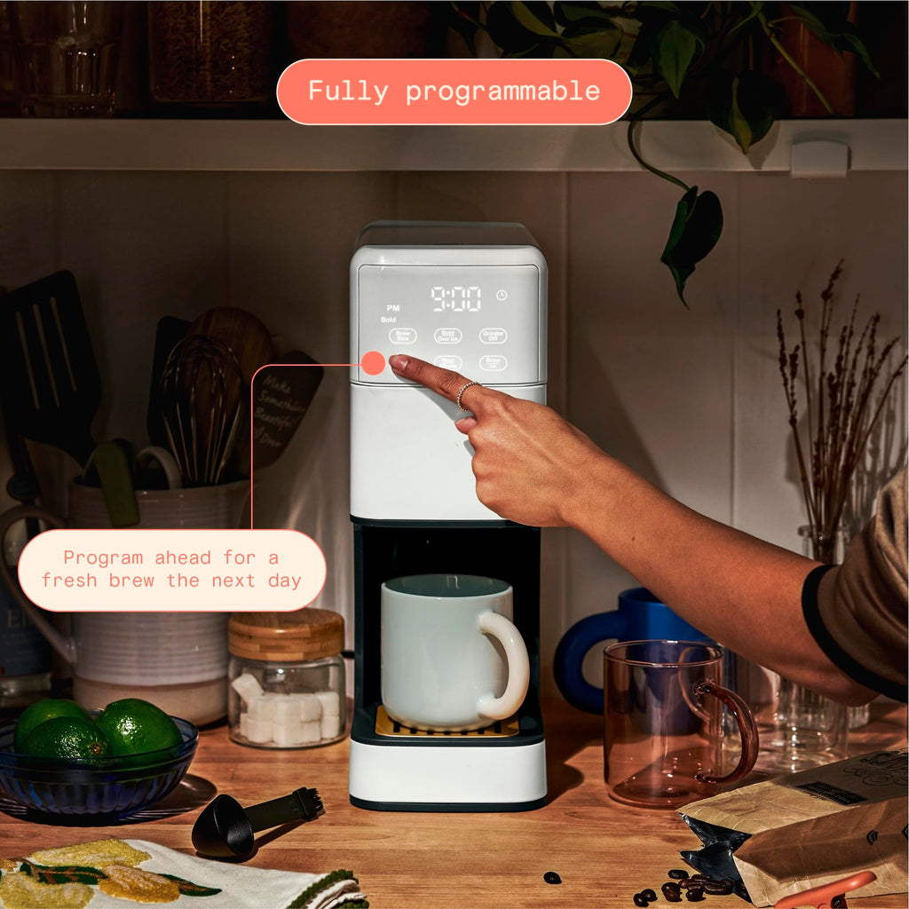 Single Serve Coffee Maker with Burr Grinder G797584