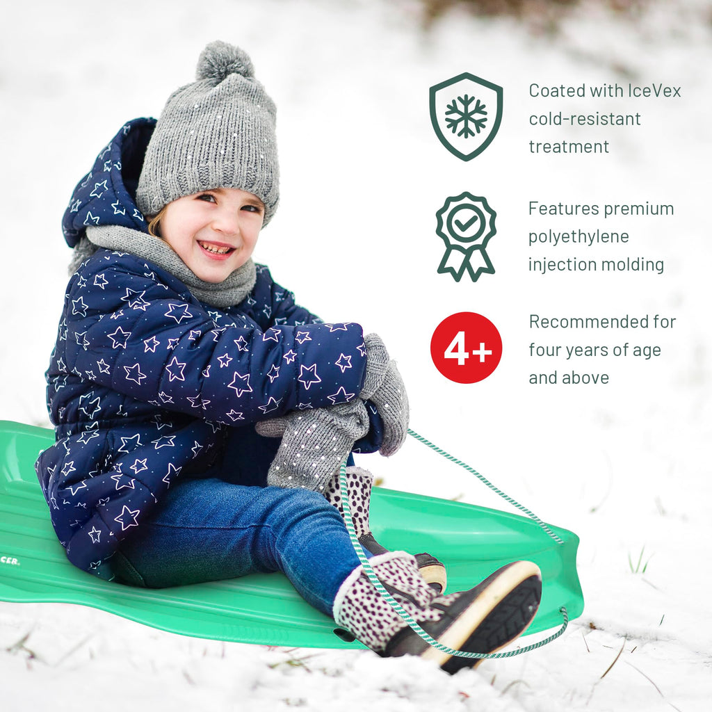 Downhill Toboggan Snow Sled O223586