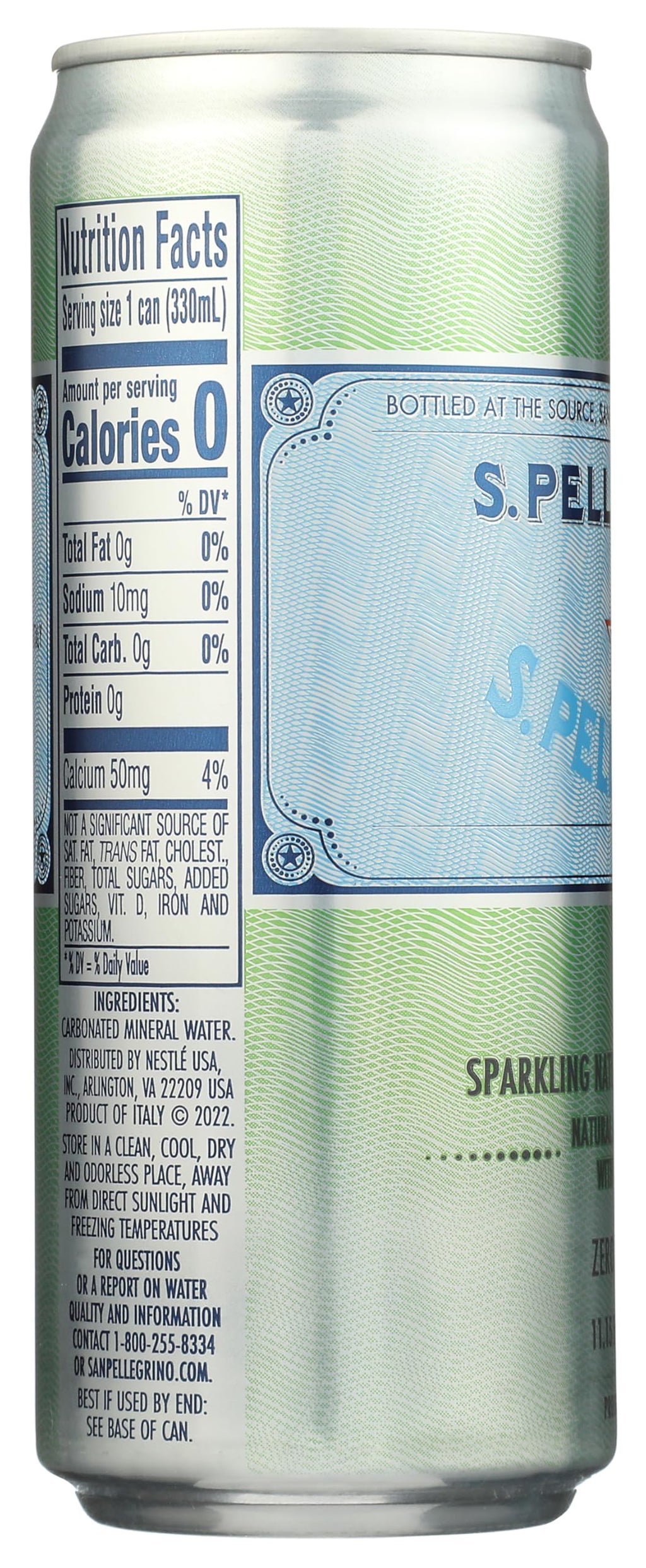Sparkling Natural Mineral Water 11.15 Fl Oz U1184