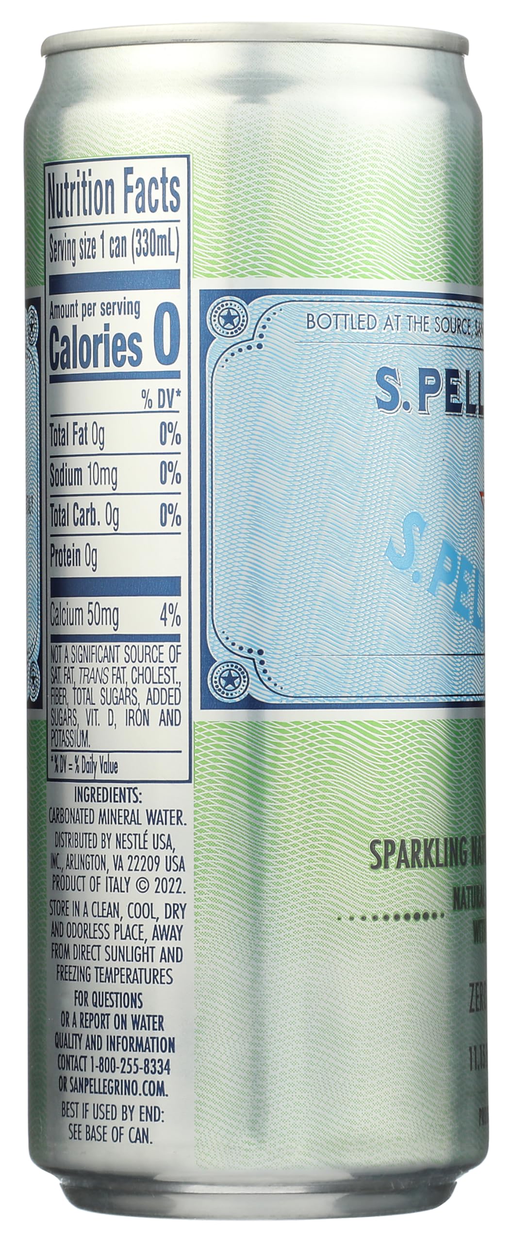 Sparkling Natural Mineral Water 11.15 Fl Oz U1184