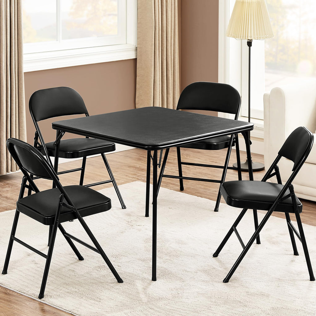 34'' Black Folding Card Table X173