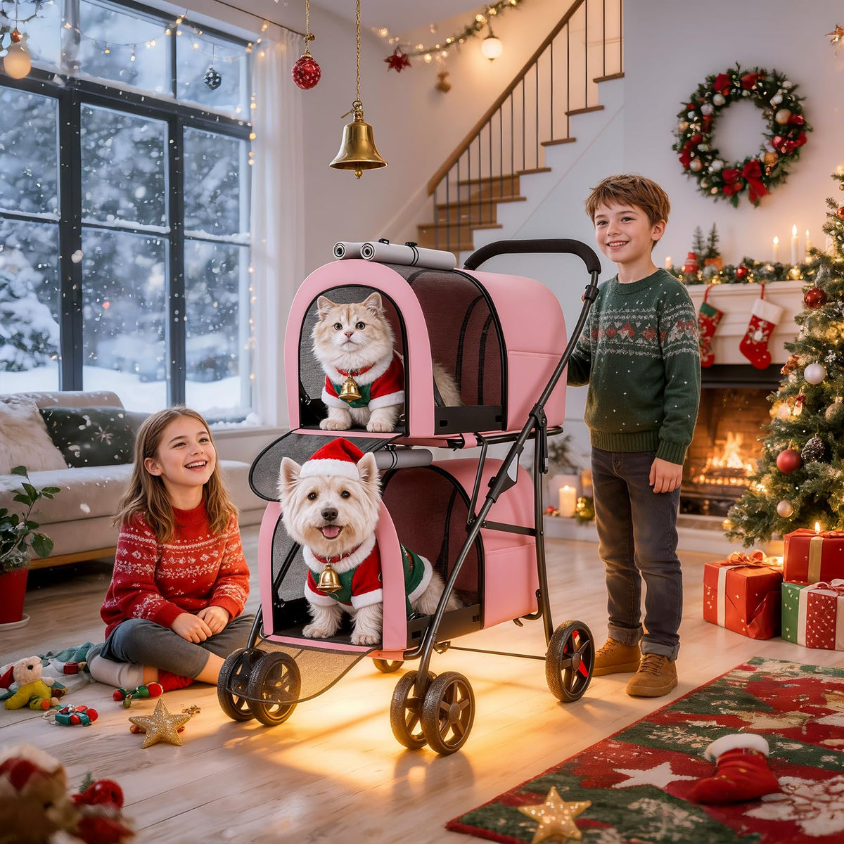 Double Dog Stroller X2612