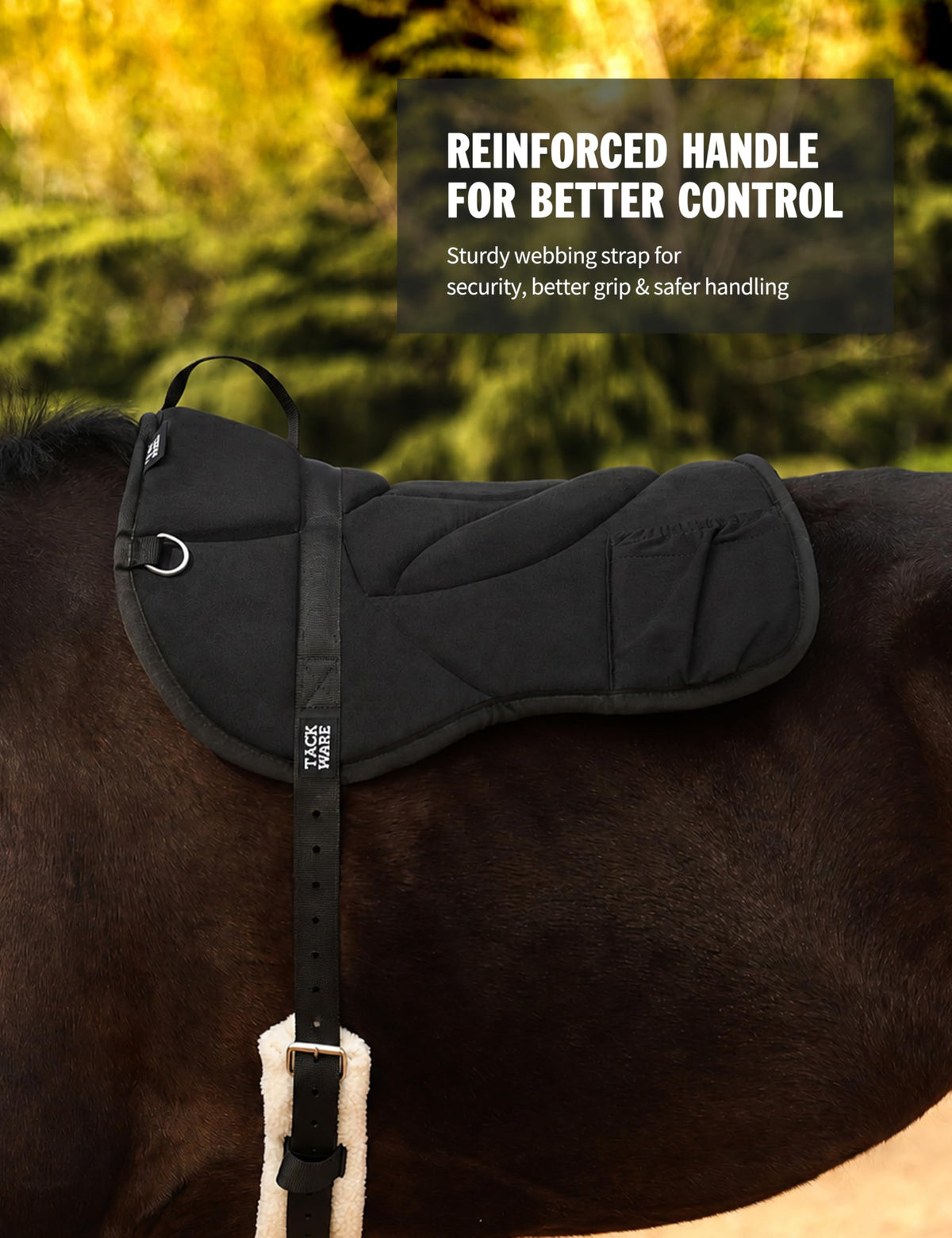 Western Bareback Pad with Girth S531
