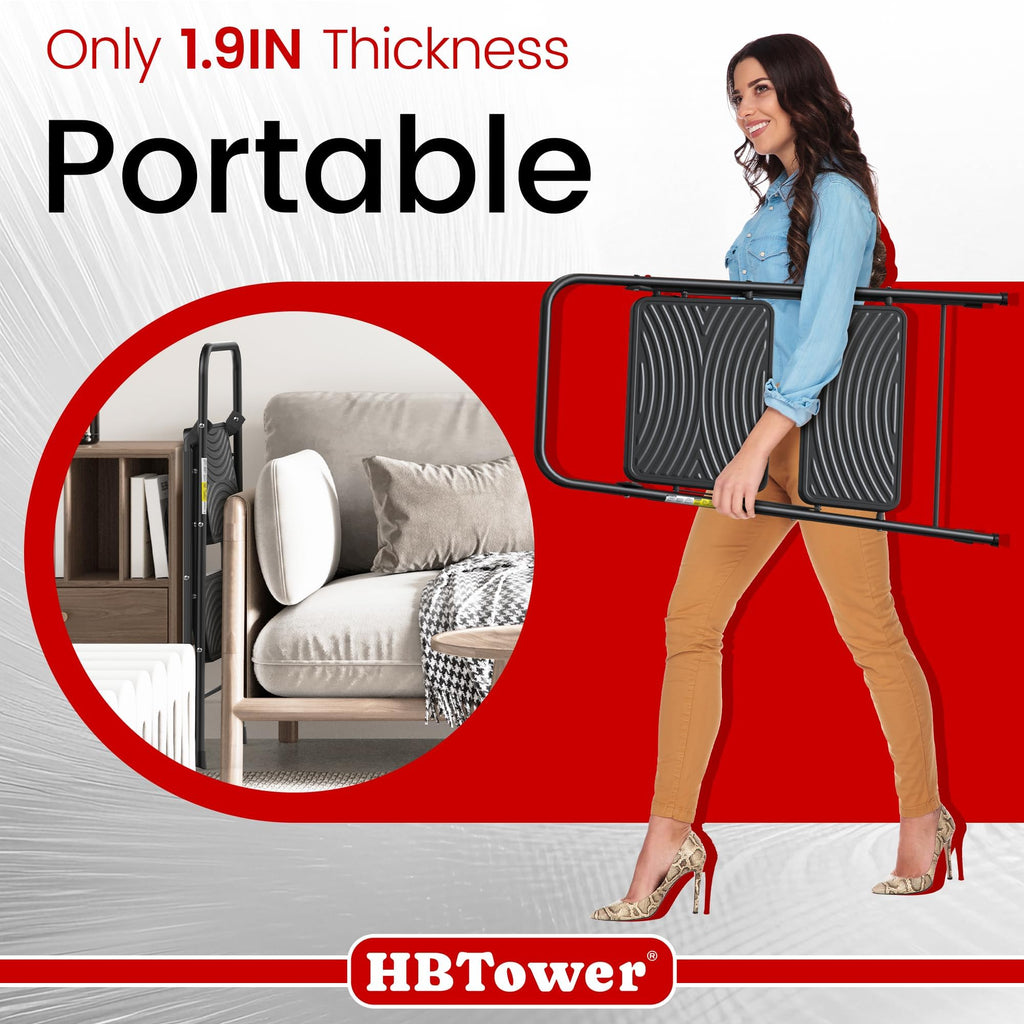2 Step Ladder with Anti-Slip Pedal Q712