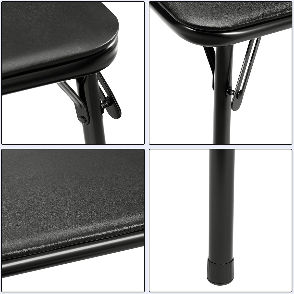 34'' Black Folding Card Table X173