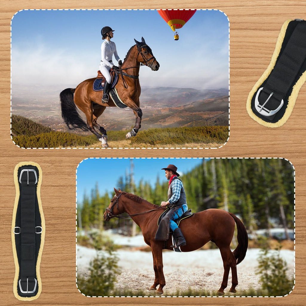 Fleece Horse Cinch with Removable Liners 30 Inch C59173