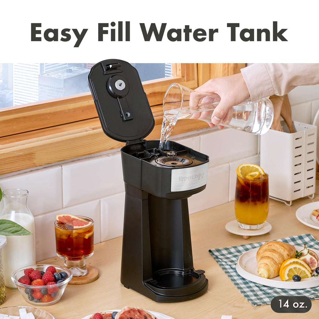 Black Iced Hot Coffee Maker C104