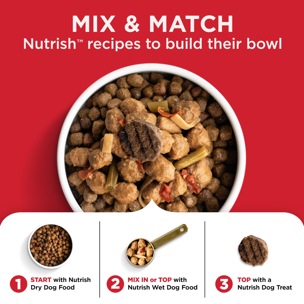 Savory Favorites Wet Dog Food Variety Pack, 8 oz Tubs R56752