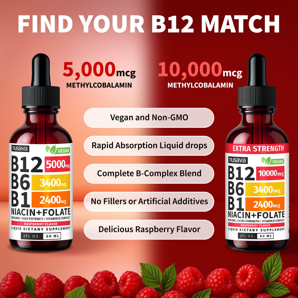Vitamin B12 5000mcg Liquid Drops Pack of 4 P251