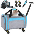 Pet Carrier with Wheels 18x11x11 O6708
