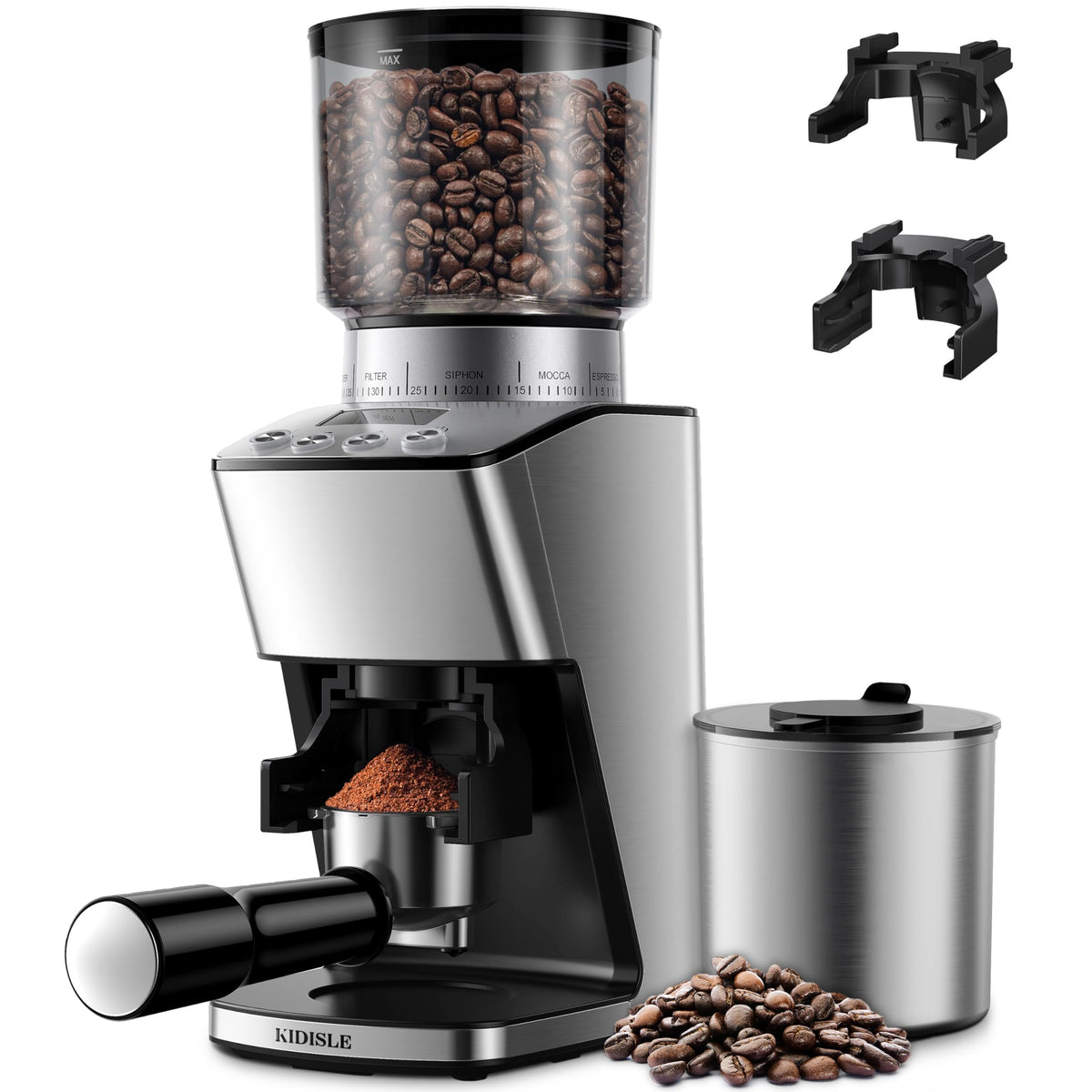 Electric Conical Burr Coffee Grinder with 51 Grind Settings X76517