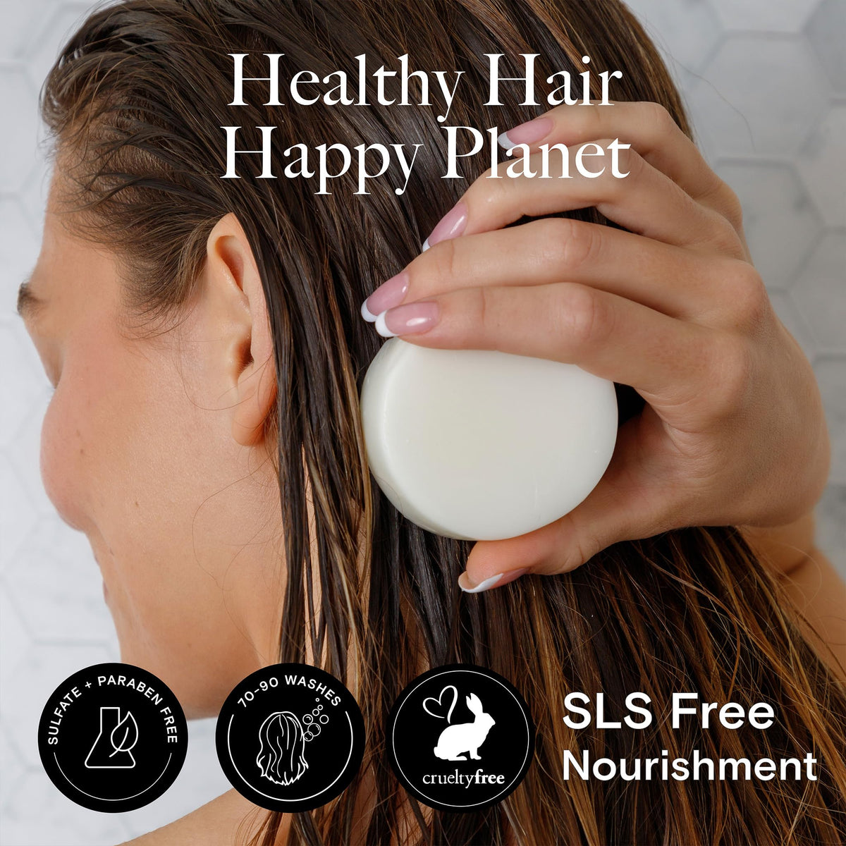 Bamboo Coconut Shampoo and Conditioner Bar Set G716