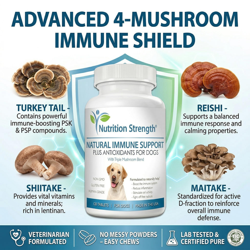 Immune Support for Dogs 120 Chewable Tablets J40498