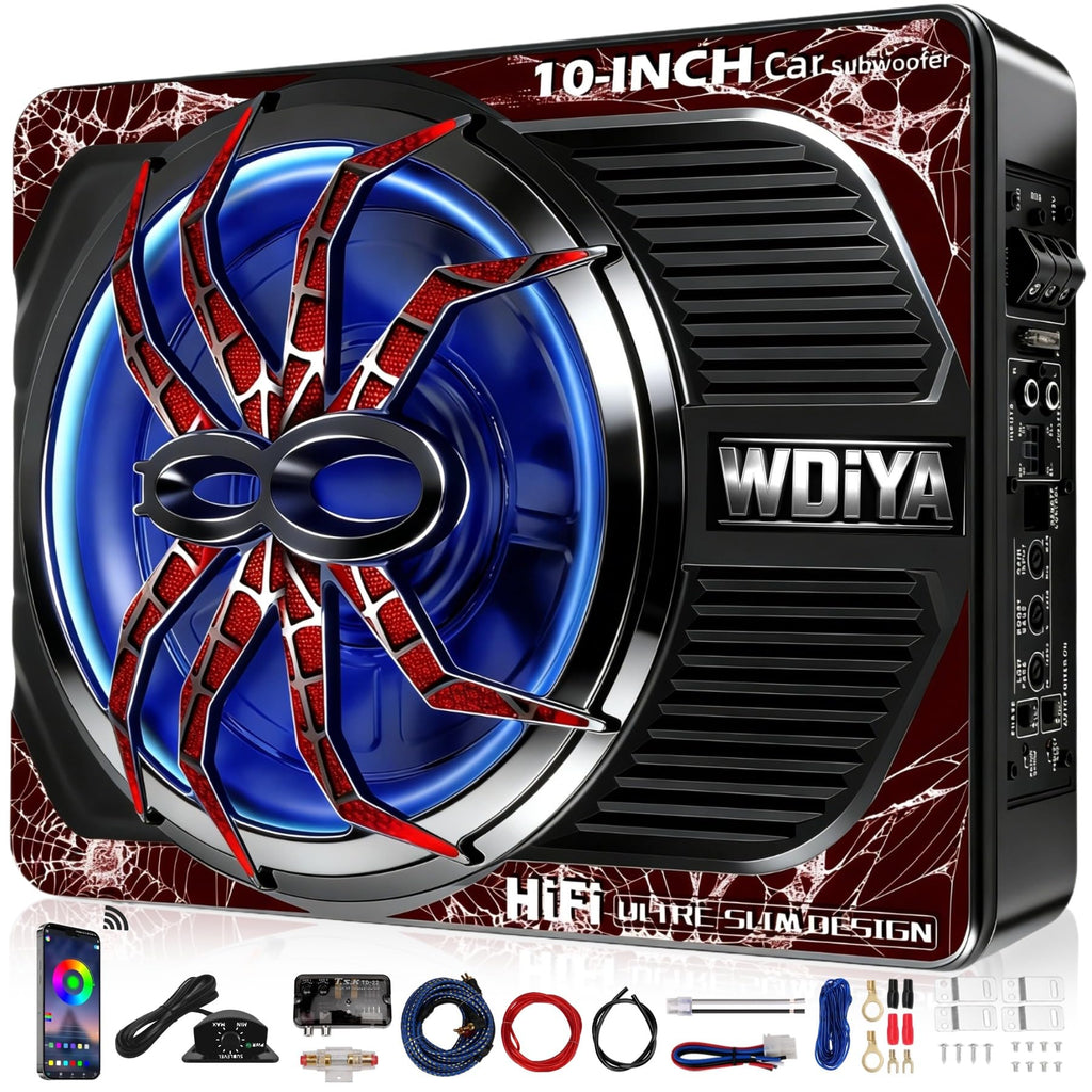 2000W 10" Under Seat Subwoofer with Amp I902075