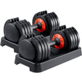 Adjustable Dumbbell Set 25/55 Lbs (Pair) M9500