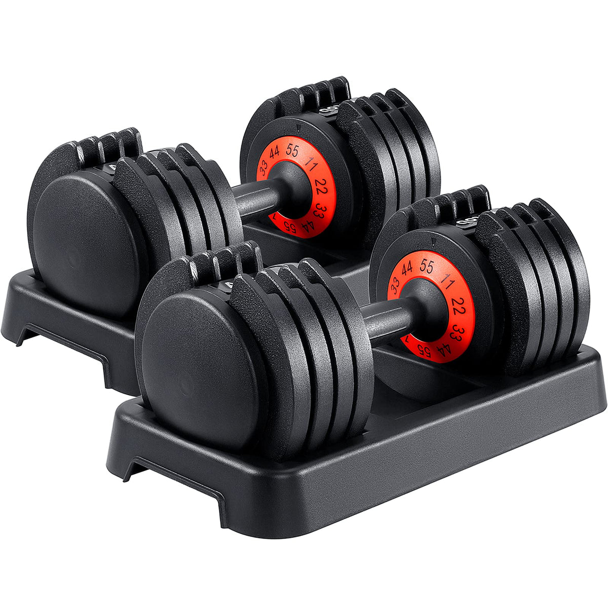 Adjustable Dumbbell Set 25/55 Lbs (Pair) M9500