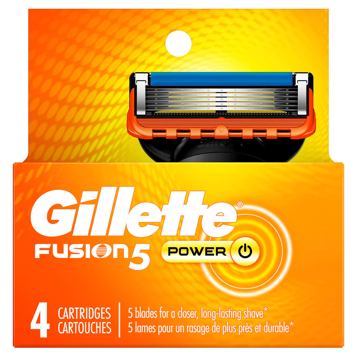Razor Blade Refills, 4 Count B8745