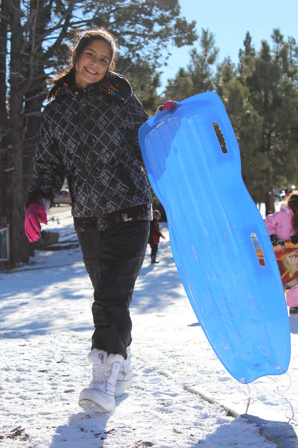 Downhill Toboggan Snow Sled O223586
