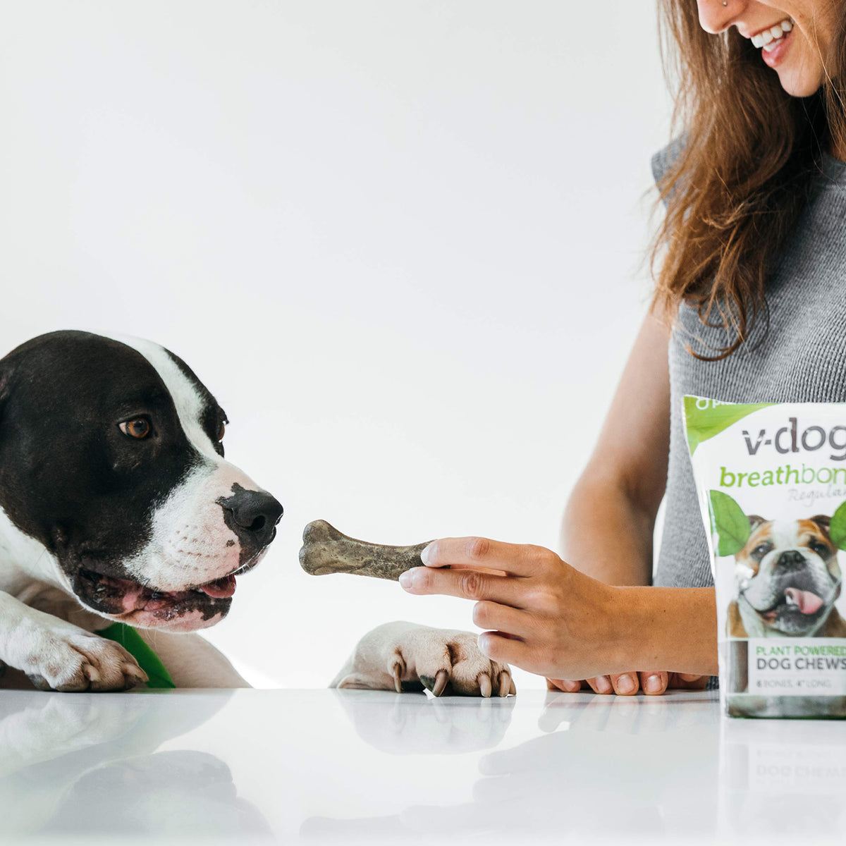Vegan Dental Dog Bones 8 Ounces P24565