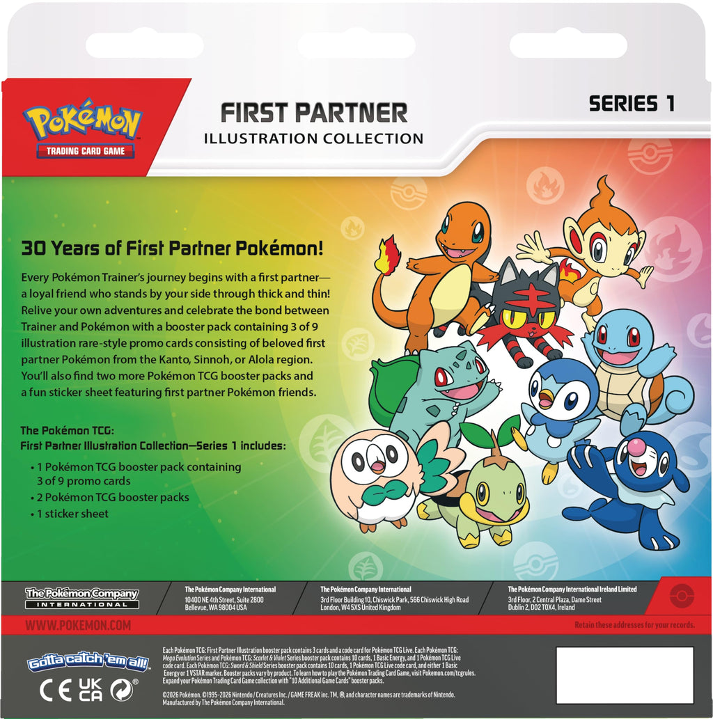 Pokémon TCG Illustration Collection Series 1 W3245