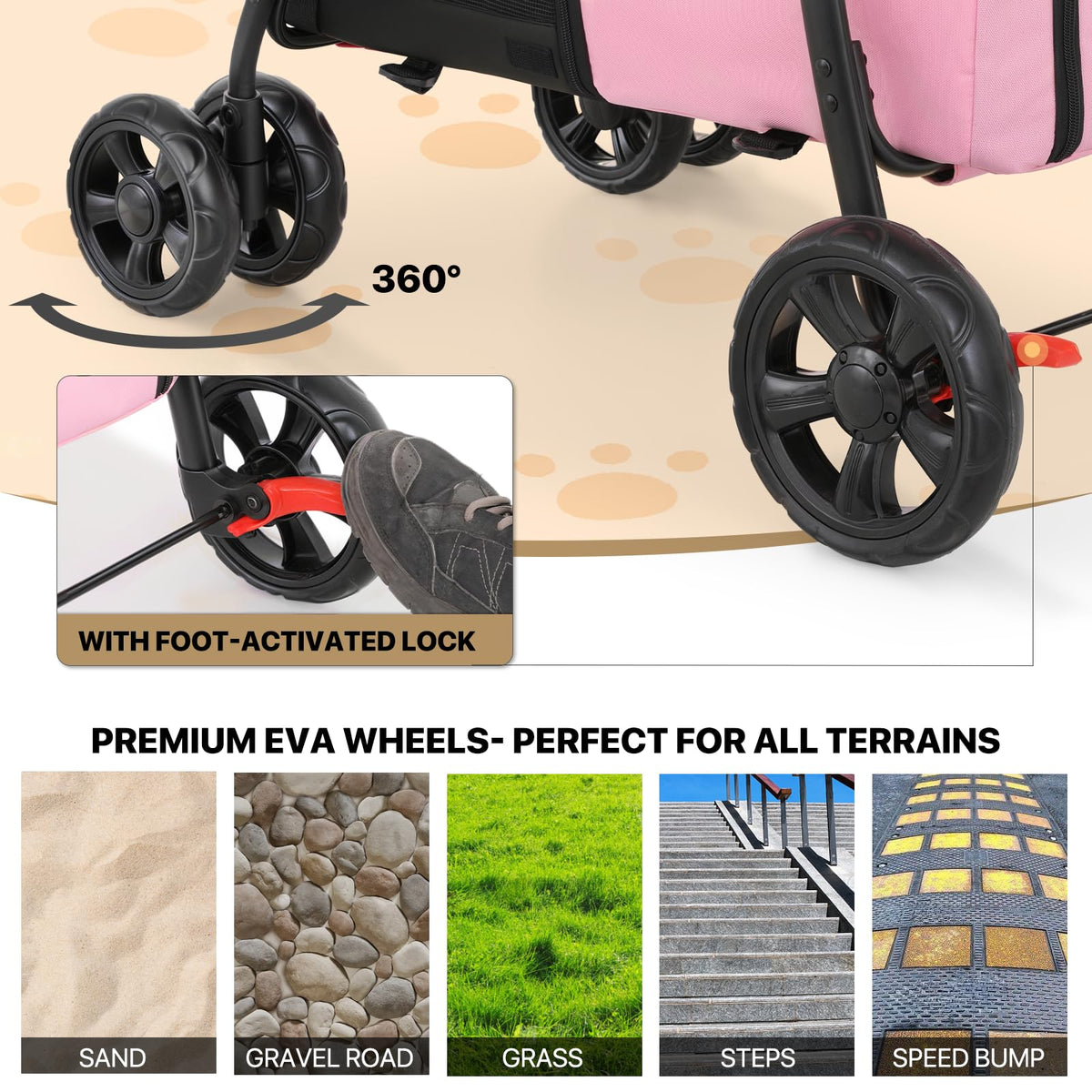 Double Dog Stroller X2612