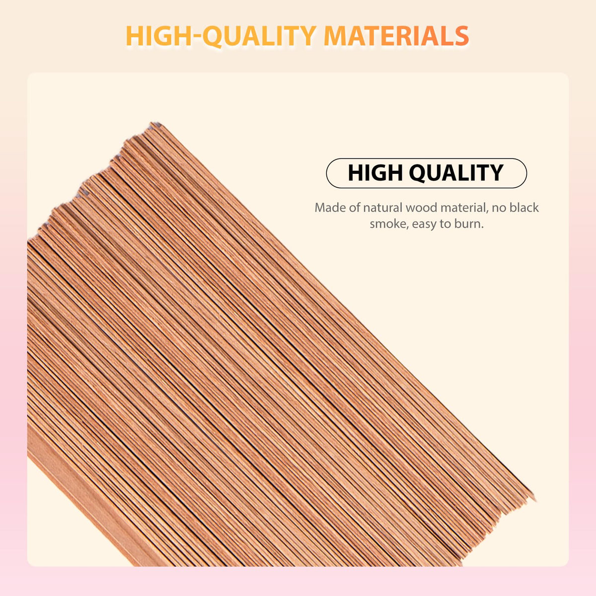 Cherry Wood Wicks 180 Candles per Pack W93832