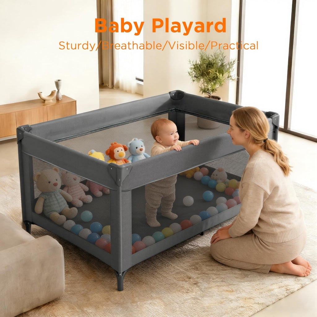 4 in 1 Baby Pack and Play with Bassinet L38678