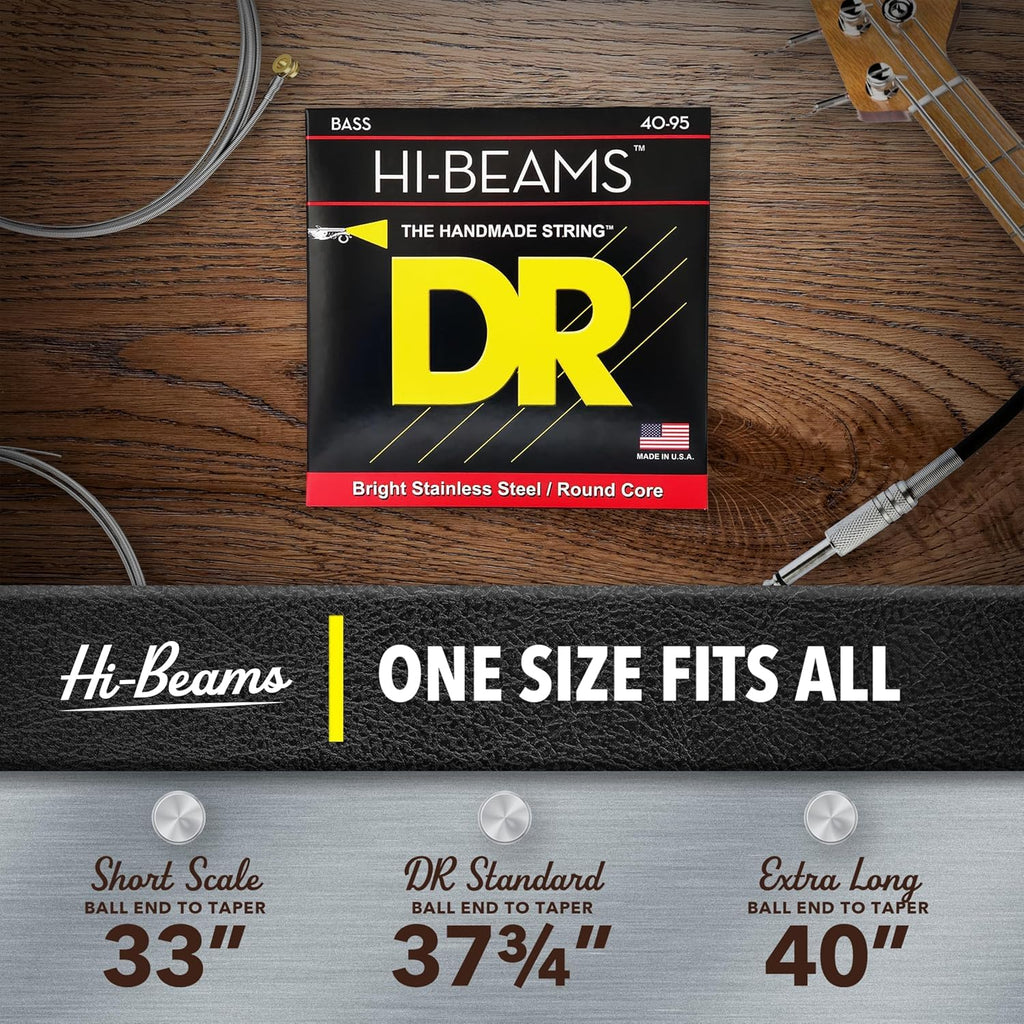 Stainless Steel Bass Strings 45-105 Short D729281