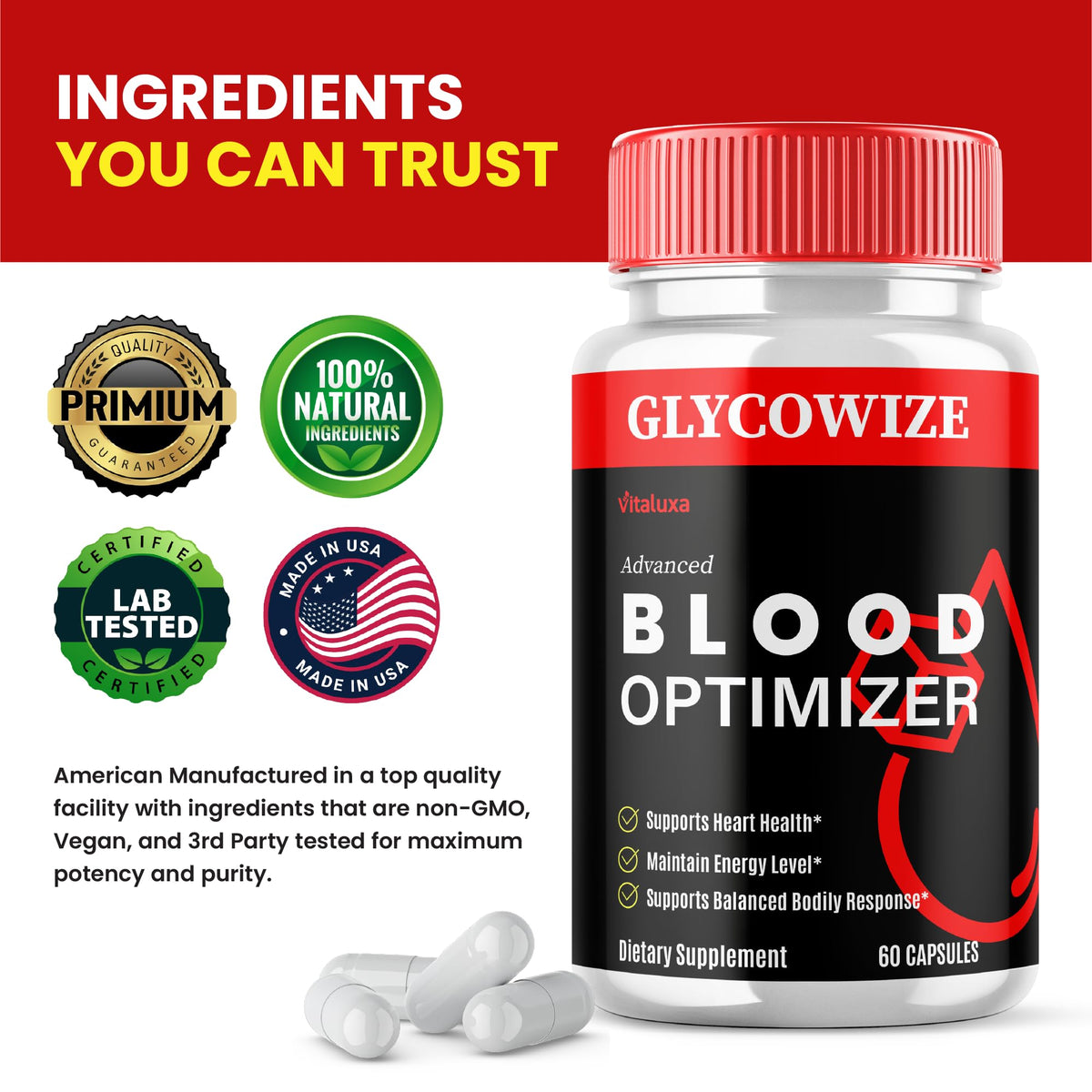 120 Capsules Glycogen Support Pills G1200