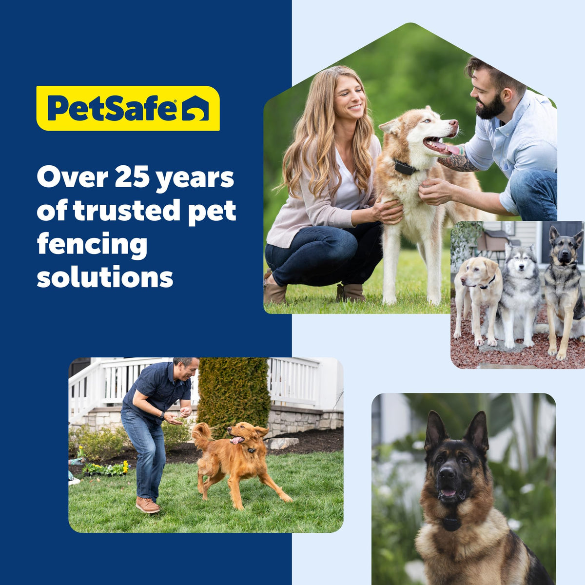Wireless Pet Containment System, 2 Dogs, Up to 1/2 Acre X909217