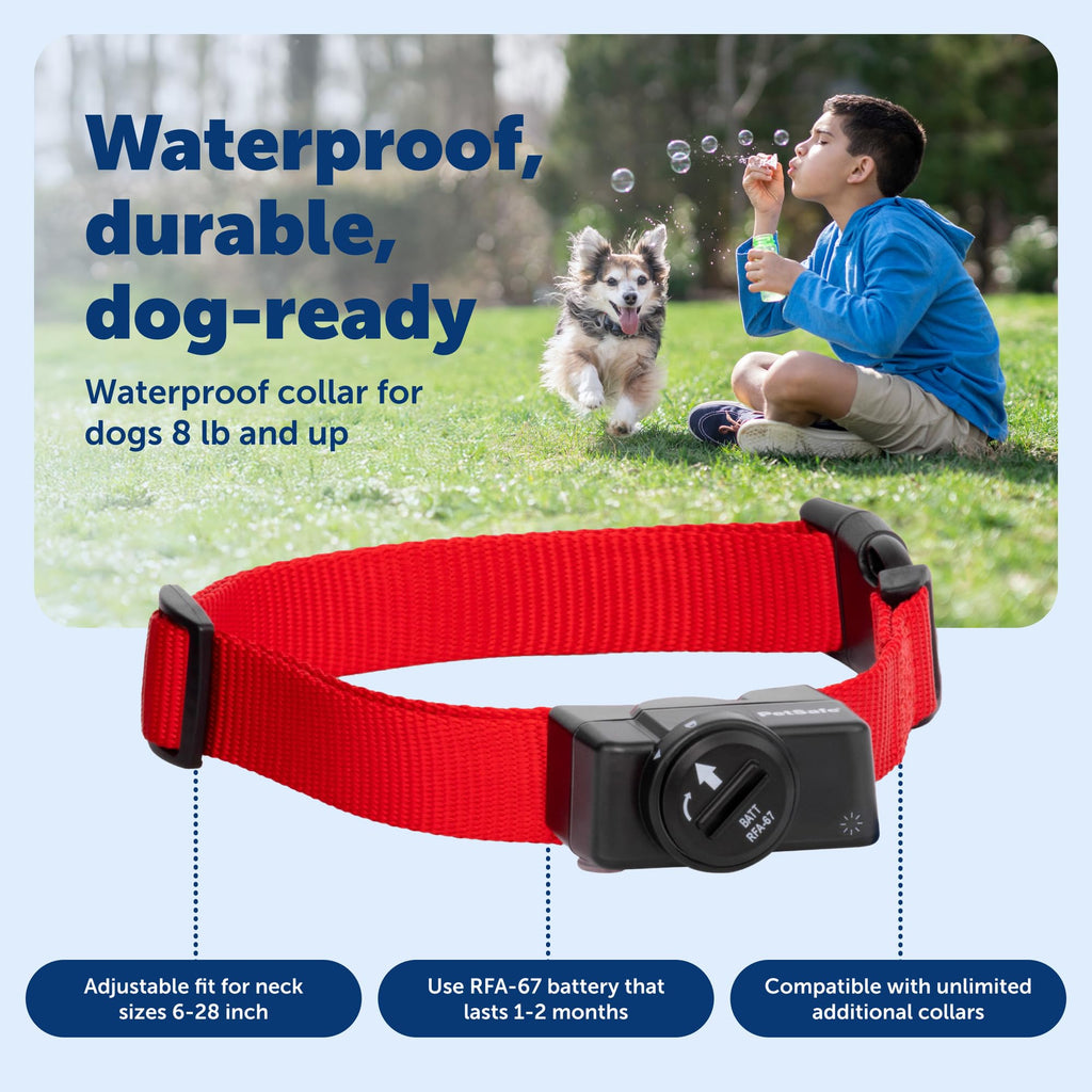 Wireless Pet Containment System, 2 Dogs, Up to 1/2 Acre X909217