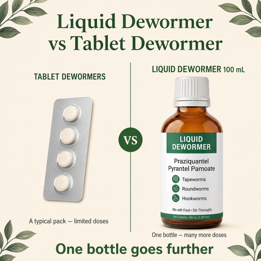 Liquid Dewormer, Praziquantel & Pyrantel Pamoate, 3.38 fl oz A11815