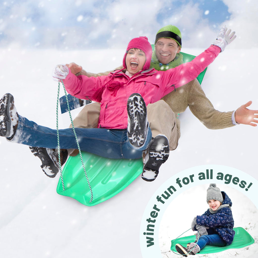 Downhill Toboggan Snow Sled O223586