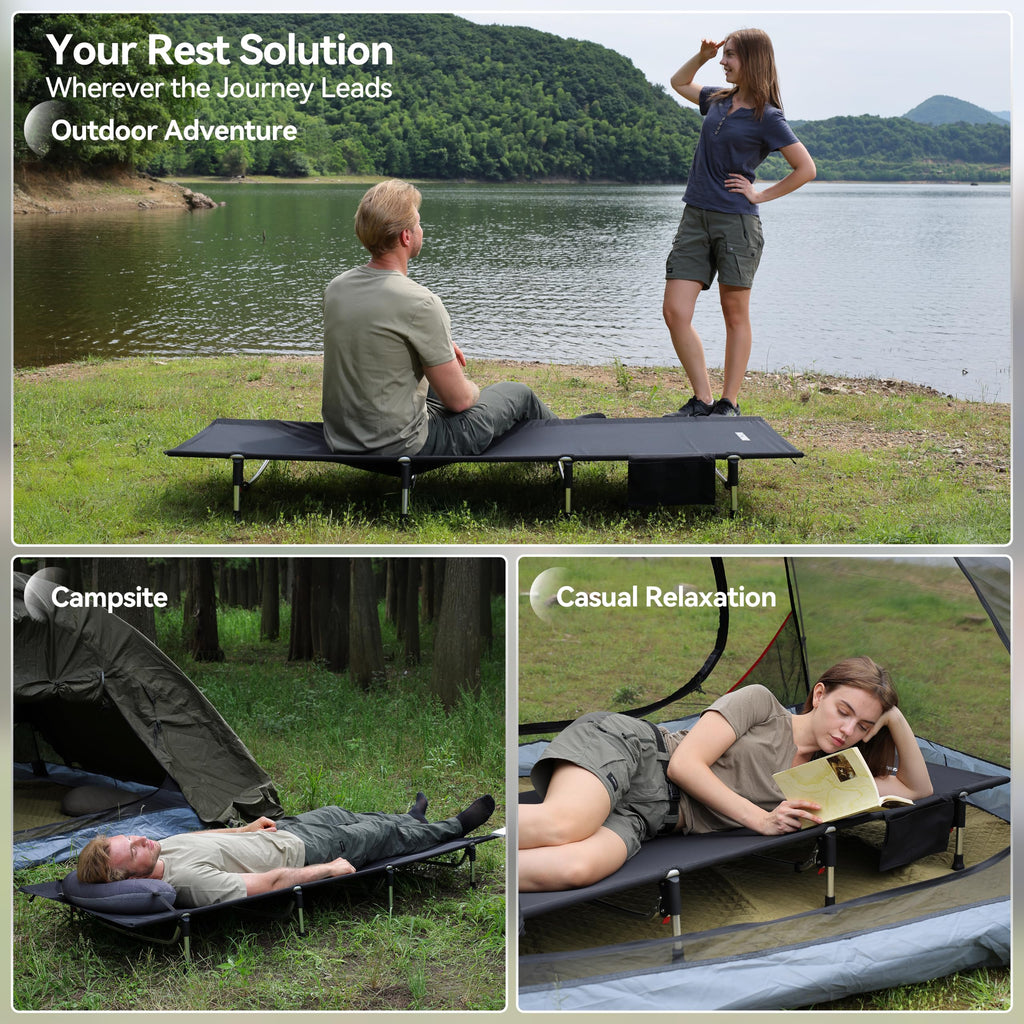 Lightweight Folding Camping Cot Bed B342771