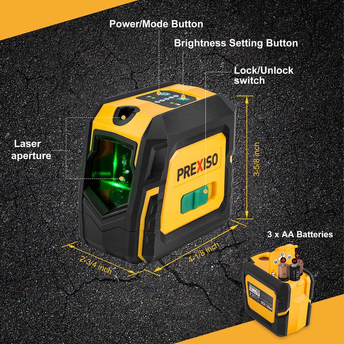 100Ft Self Leveling Laser Level with Tripod Y34719