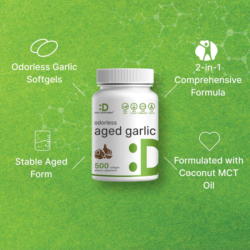 Aged Garlic Extract 500 Softgels U279