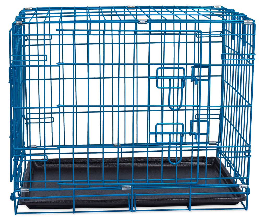 Medium 36 Inches Double Door Metal Steel Dog Kennel K52049