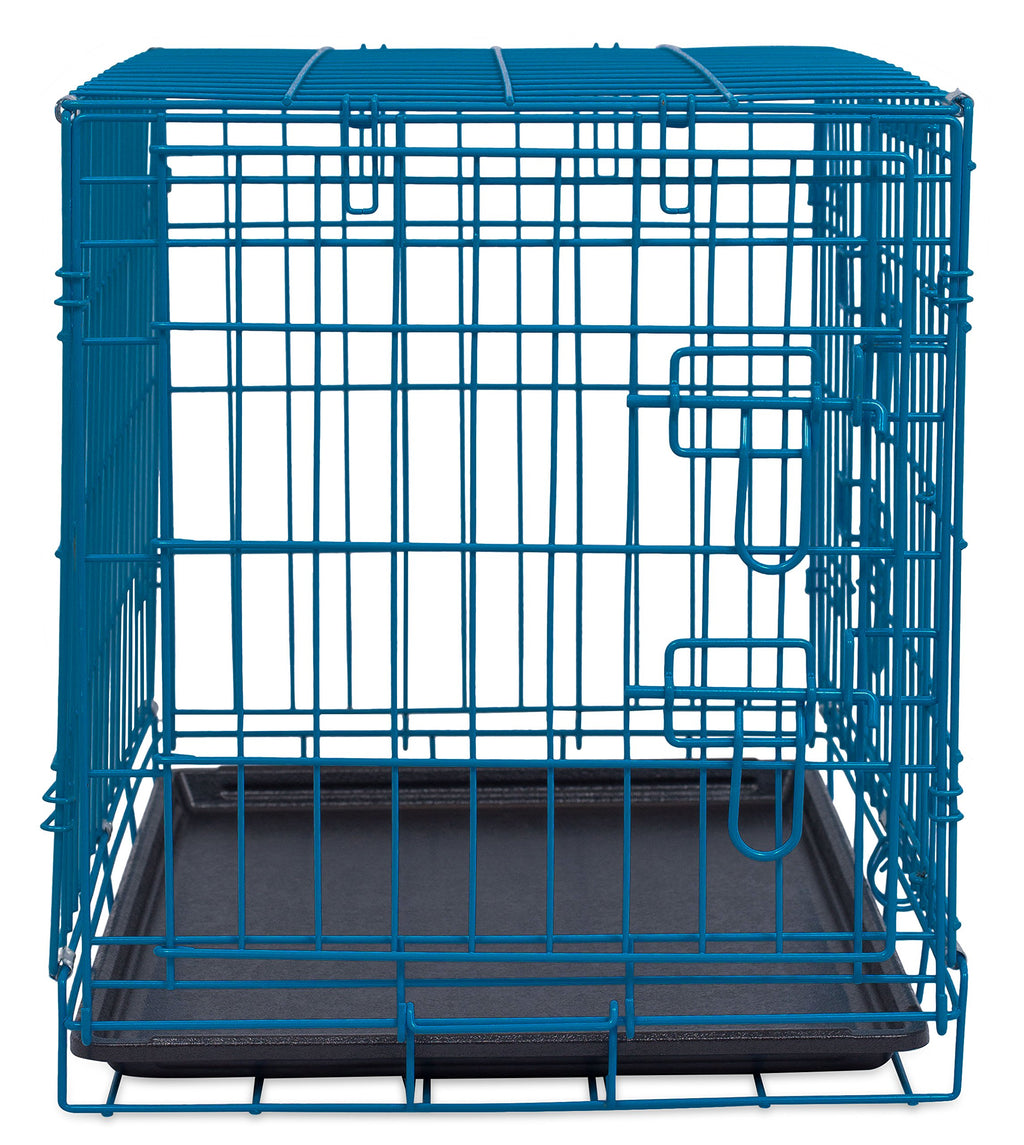 Medium 36 Inches Double Door Metal Steel Dog Kennel K52049