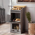 Wooden Potato and Onion Storage Bin with Lid G9057