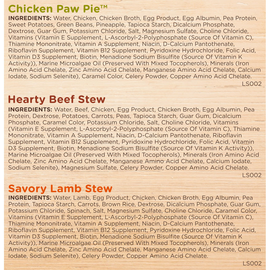 Savory Favorites Wet Dog Food Variety Pack, 8 oz Tubs R56752